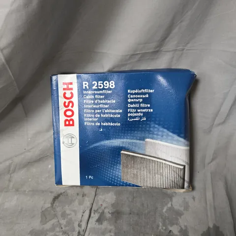 BOSCH R 2598 CABIN AIR FILTER – 1 PC