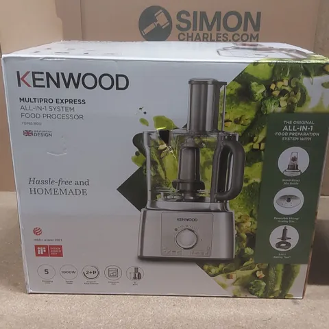 BOXED KENWOOD MULTIPRO EXPRESS ALL-IN-1 SYSTEM FOOD PROCESSOR