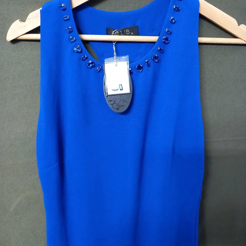 AD LIB ROYAL BLUE OCCASIONAL DRESS - 12