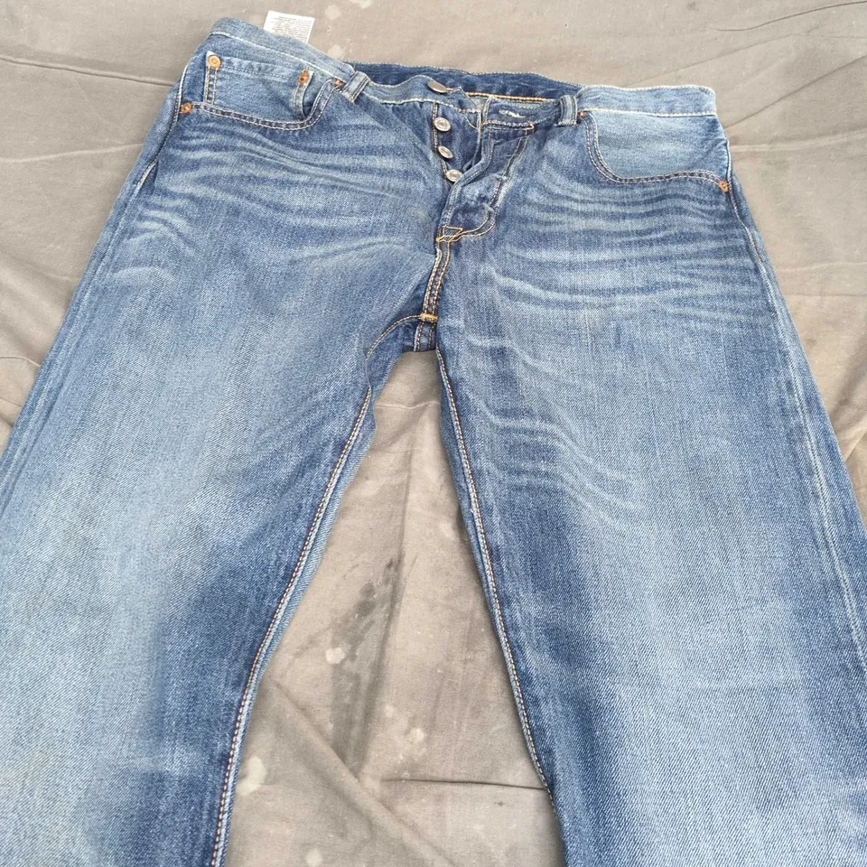 LEVI'S 501 JEANS – MEN'S DENIM JEANS, WAIST 31