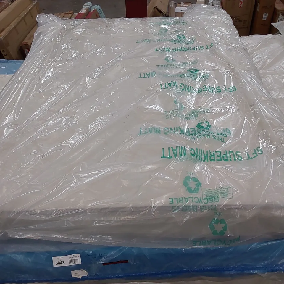 BAGGED 4FT6 DOUBLE SIZED POCKET SPRING MATTRESS 