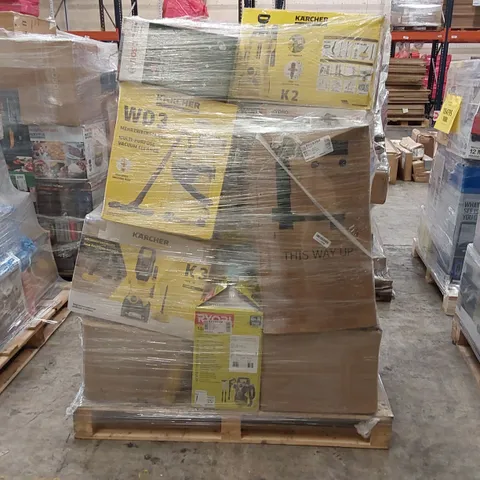 PALLET OF APPROXIMATELY 22 UNPROCESSED RAW RETURN HOUSEHOLD AND ELECTRICAL GOODS TO INCLUDE;
