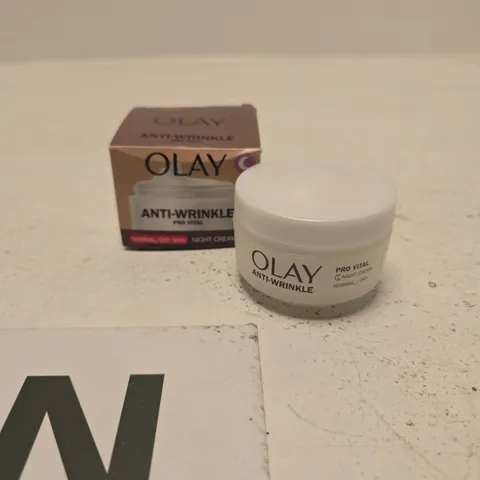 OLAY ANTI WRINKLE PRO VITAL NORMAL/DRY SKIN NIGHT CREAM 50ML
