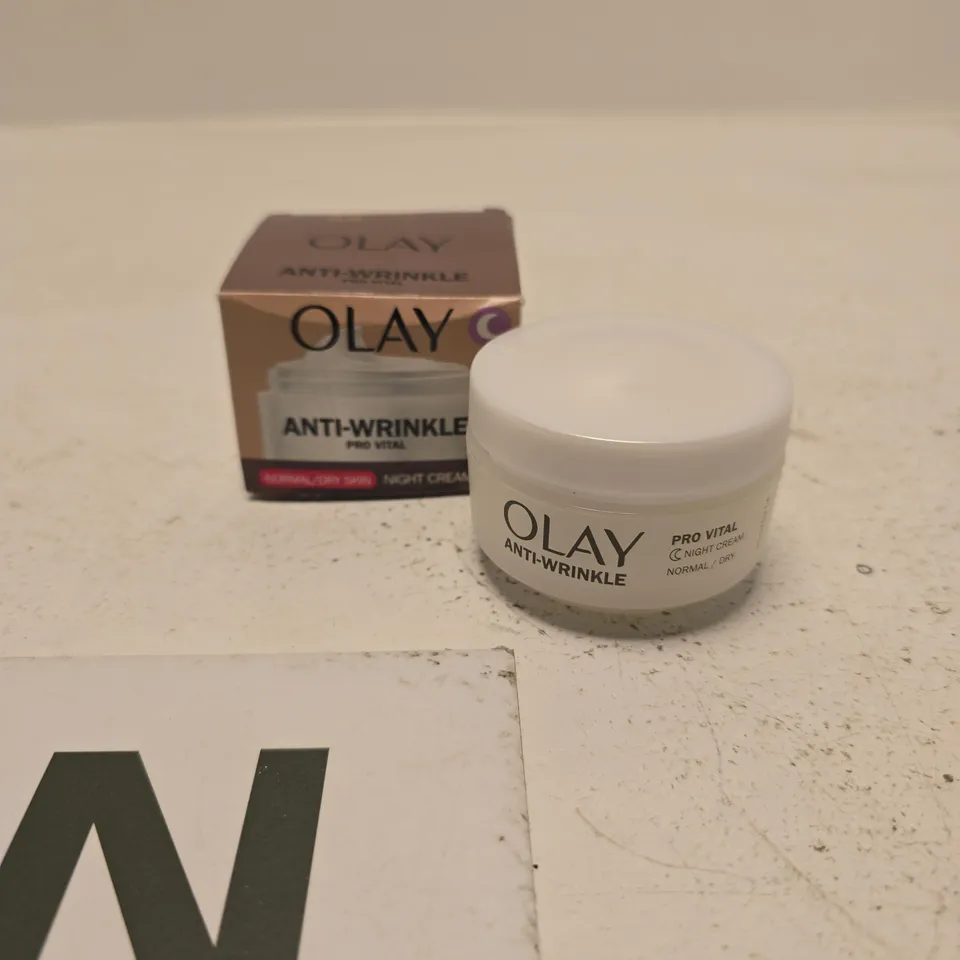 OLAY ANTI WRINKLE PRO VITAL NORMAL/DRY SKIN NIGHT CREAM 50ML