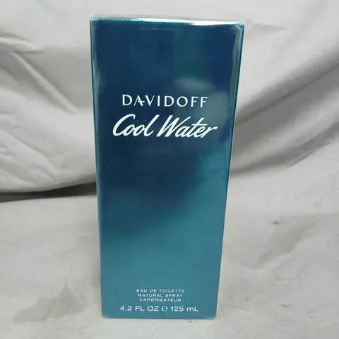 BOXED DAVIDOFF "COOL WATER" EAU DE TOILETTE SPRAY 125ML