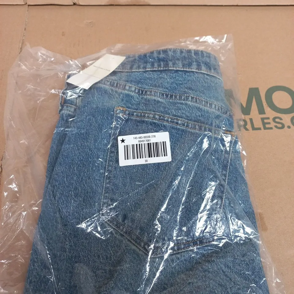 ABERCROMBIE & FITCH DENIM JEANS – BLUE, SIZE 30