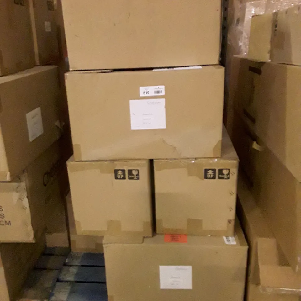 PALLET OF APPROXIMATELY 11 BOXES CONTAINING CHELSOM TABLE LAMPS