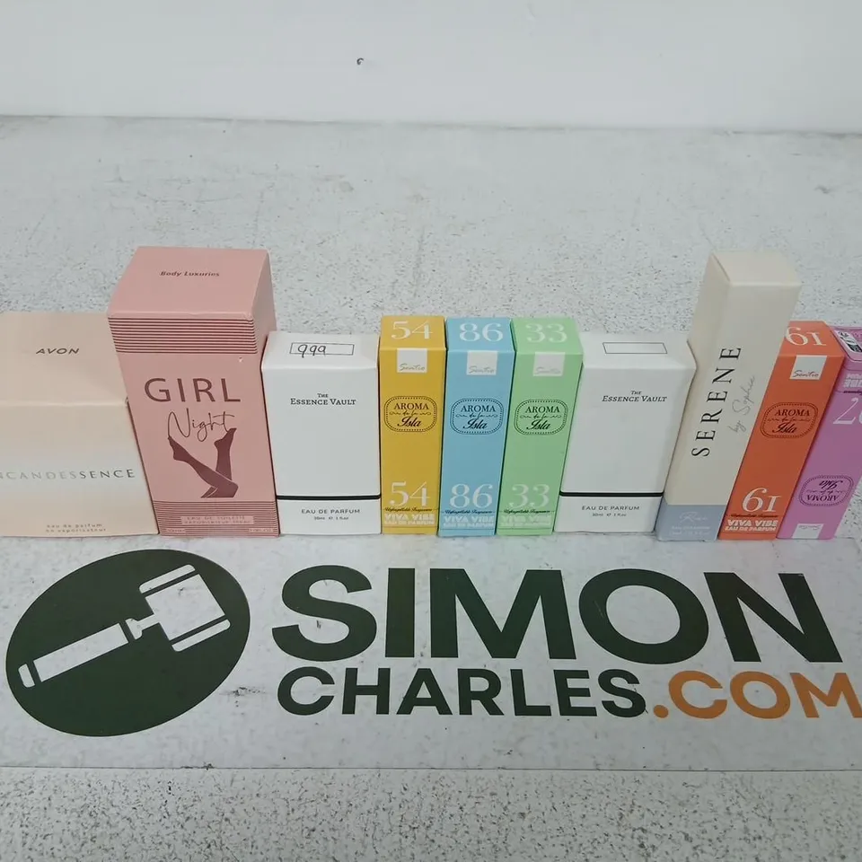 APPROXIMATELY 10 ASSORTED BOXED FRAGRANCES