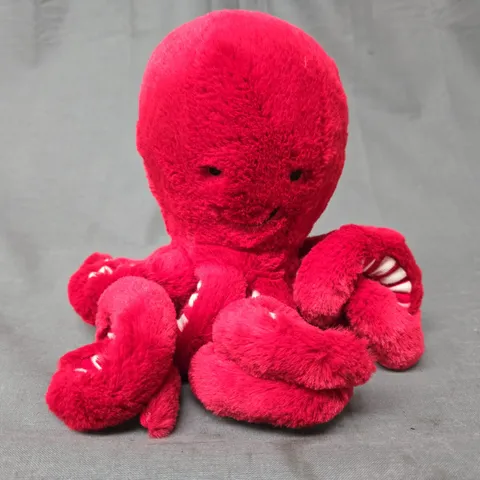 JELLYCAT I AM LITTLE CRANBERRY OCTOPUS SOFT PLUSH