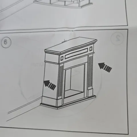 BOXED KLARSTEIN FIREPLACE IN GREY