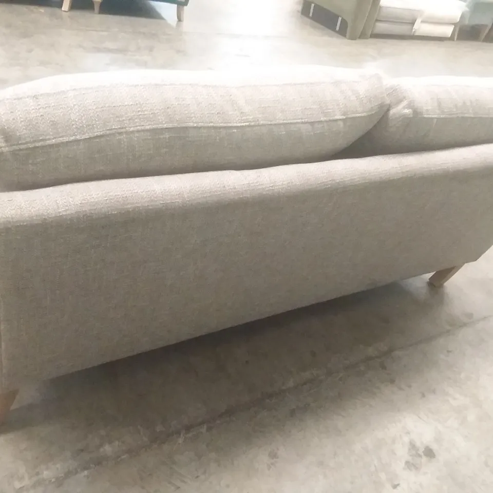 QUALITY BRITISH DESIGNER LOUNGE CO. ROSE 2.5 SEATER SOFA GREY FABRIC