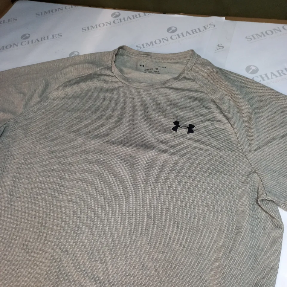 UNDER ARMOUR LOGO CASUAL T-SHIRT SIZE LG
