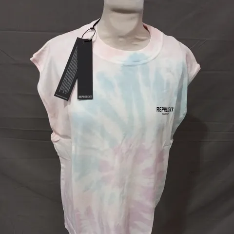 REPRESENT OWNERS CLUB TIE DYE TANK TOP - SMALL
