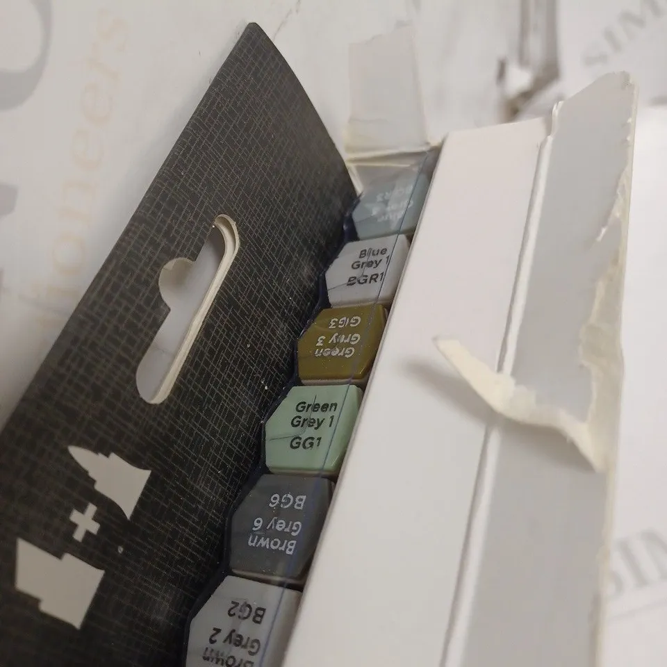 5 X BOXES OF GRAPHIC TWIN TIP DESIGNER MARKERS BY SPECTRUM NOIR