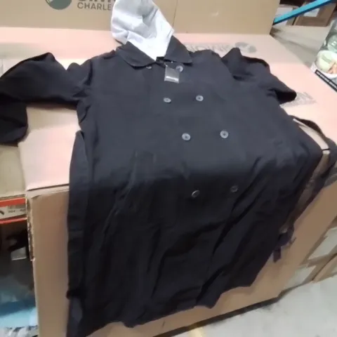 BOXED BRAND NEW APPROXIMATELY 4 JD WILLIAMS HOODED TRENCH JACKET BLACK SIZE 20