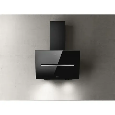 BOXED ELICA SHY-S BL/A/60 WALL HOOD 60 CM, BLACK GLASS