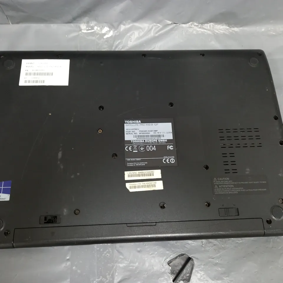 TOSHIBA SATELLITE PRO R50-B 15 INCH I3-4005U 1.70GHZ