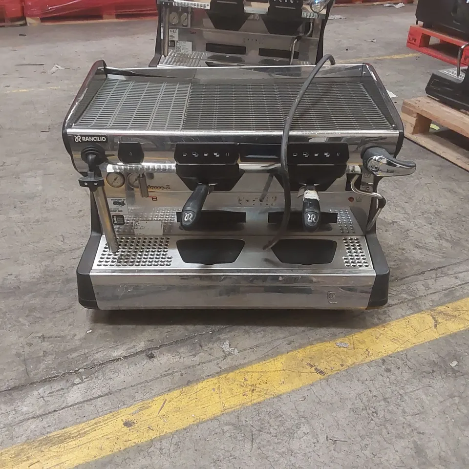 RANCILIO CLASSE 7 2 GROUP COMMERCIAL COFFEE MACHINE WITH ISTEAM