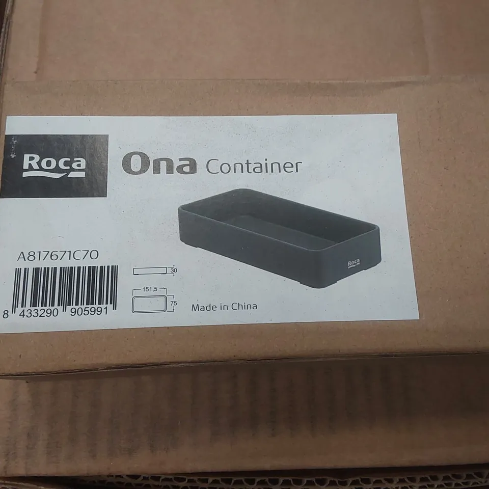 BRAND NEW BOXED ROCA ONA CONTAINER – RECTANGULAR STORAGE BOX