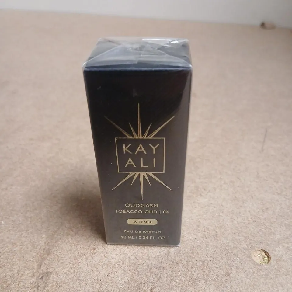 BOXED KAY ALI OUDGASM TOBACCO OUD 04 INTENSE EAU DE PARFUM 10ML