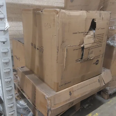 PALLET CONTAINING ASSORTED WOWCHER FURNITURE PARTS