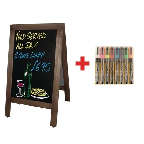 BOXED OLYMPIA SMALL PAVEMENT BOARD AND FREE SET OF SECURIT PENS