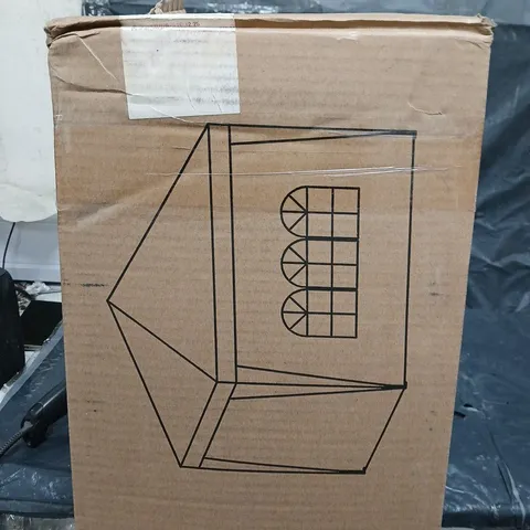 BOXED 2.5 X 2.5M POP UP GAZEBO WITH 3 PIECE SIDE PANELS - BLUE - COLLECTION ONLY