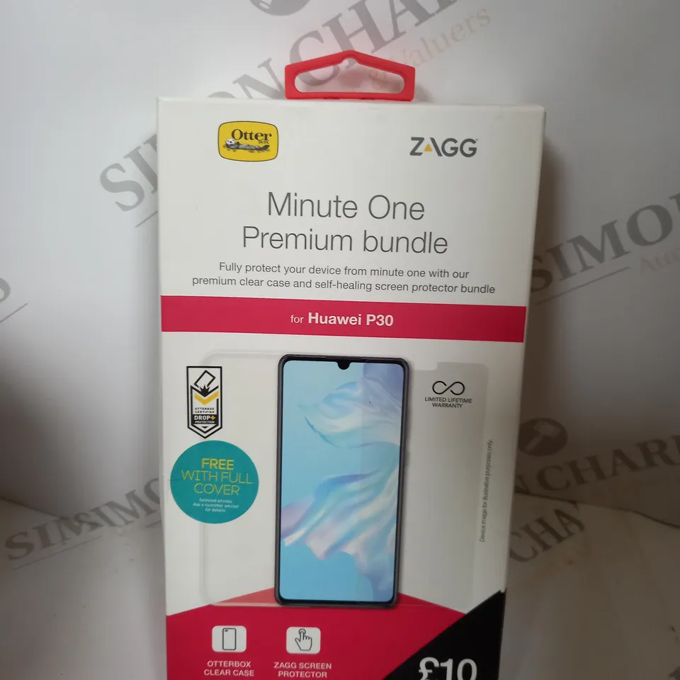 36 MINUTE ONE PREMIUM BUNDLE OF CLEAR CASE AND SELF HEALING SCEEN PROTECTOR FOR HUAWEI P30