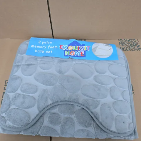 EXQUIZIT HOME MEMORY FOAM BATH SET 