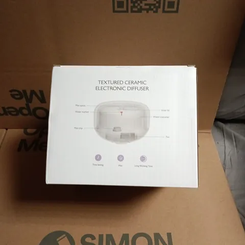 THE WHITE COMPANY TEXTURED CERAMIC ELECTRONIC DIFFUSER – BOXED