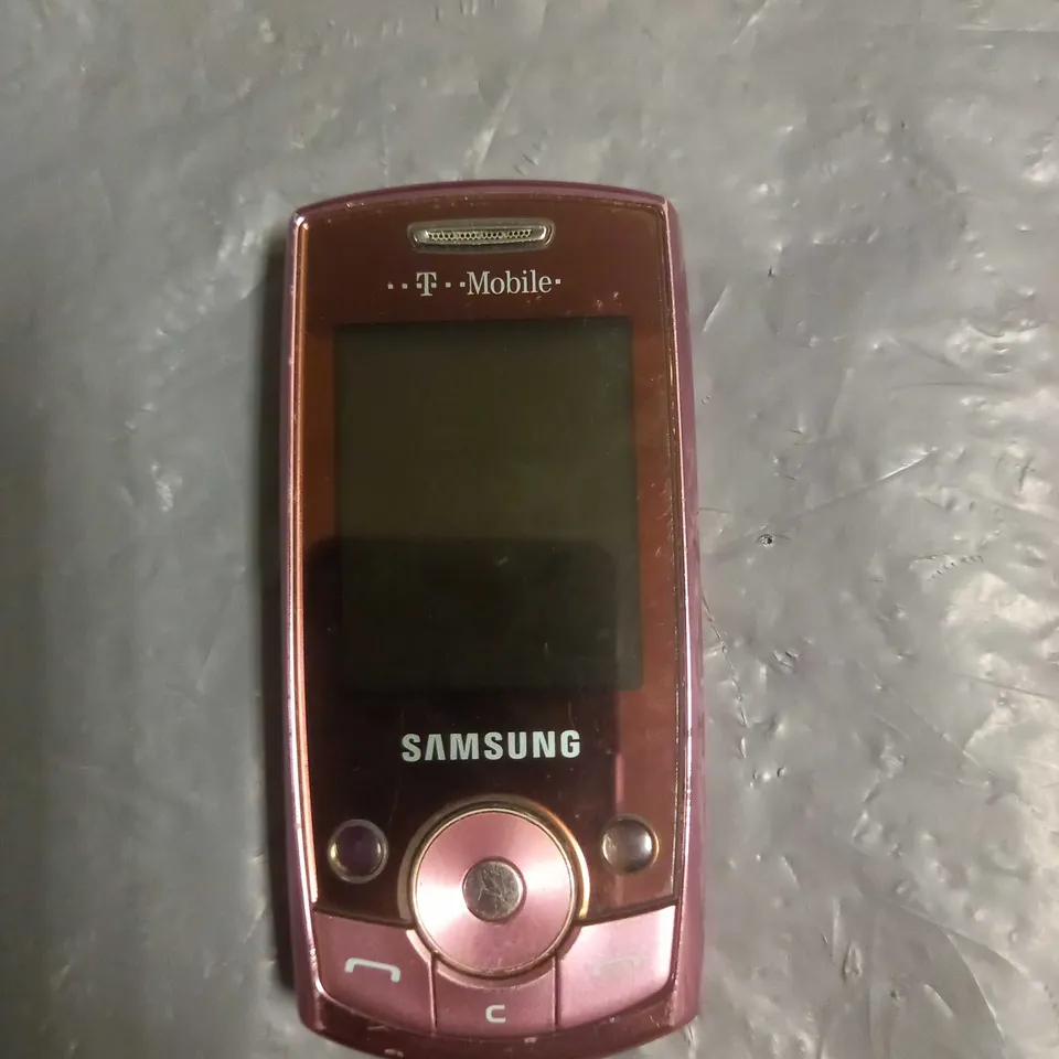 SAMSUNG MOBILE SLIDE PHONE PINK MODEL UNSPECIFIED