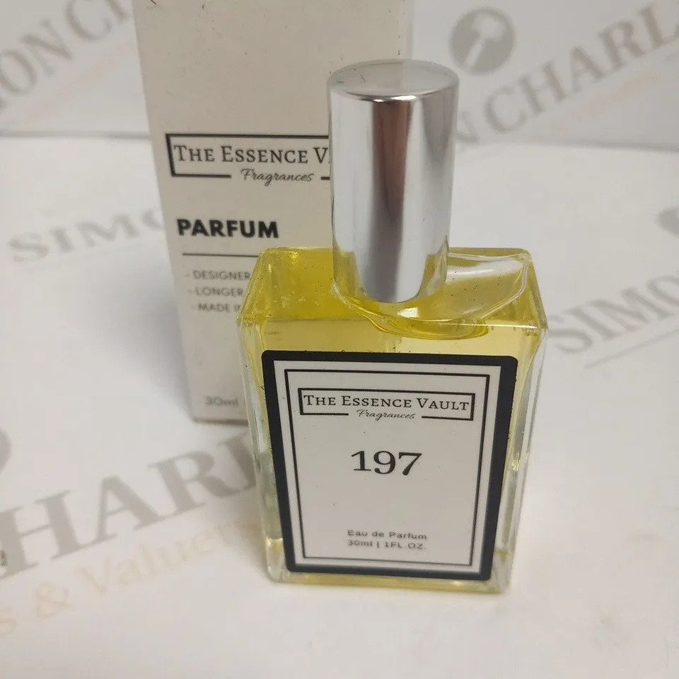 BOXED THE ESSENCE VAULT FRAGRANCES PARFUM NO 197 30ML