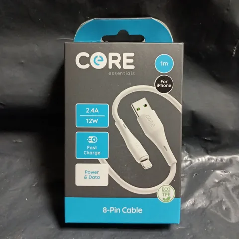SET OF 4 X CORE 1M 8-PIN TO TYPE-A CABLES FOR IPHONE AND IPAD