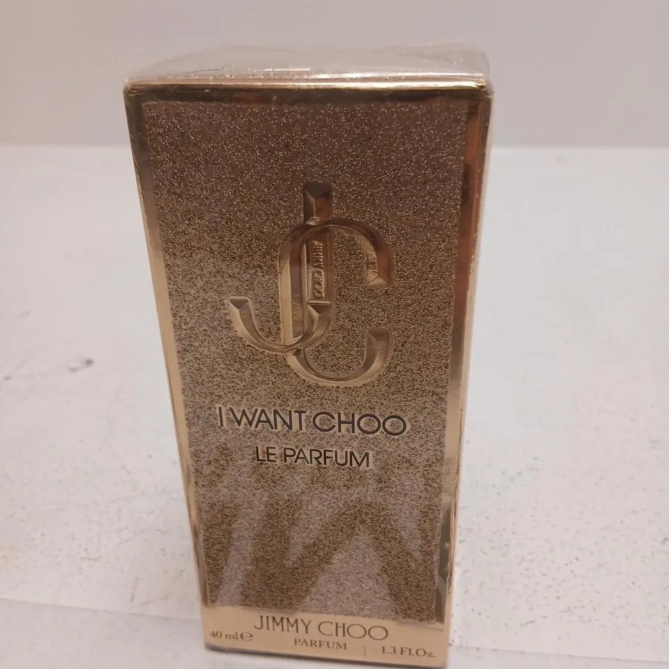 BOXED AND SEALED JMMY CHOO I WANT CHOO LE PARFUM 40ML