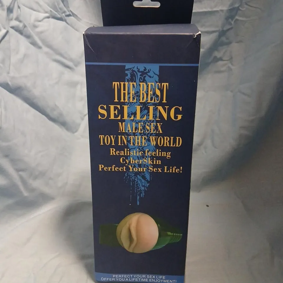 MALE SEX TOY SLEEVE – 3 ORIFICES (MOUTH, VAGINA, ANUS) – BOXED (BS54-MOUTH)