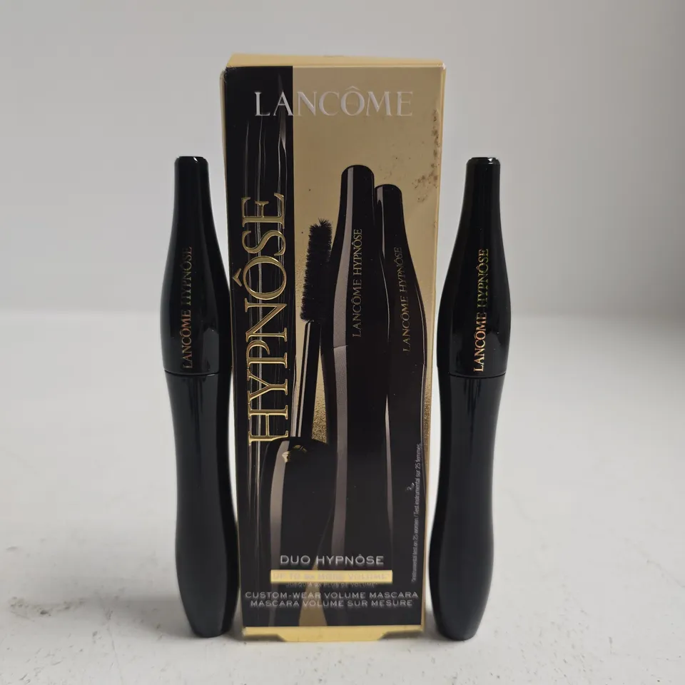BOXED LANCÔME HYPNÔSE DUO MASCARA SET (01 NOIR HYPNOTIC)
