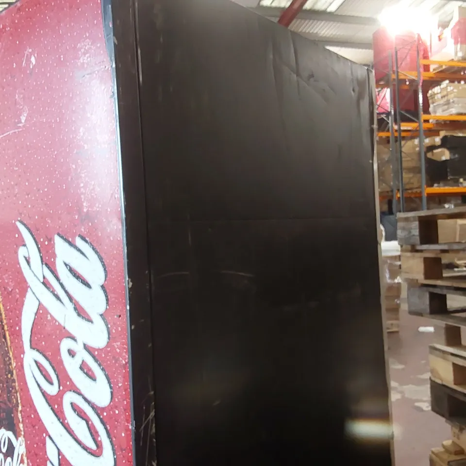 TRUE JDM-35 COMMERCIAL COCA-COLA BRANDED DRINKS DISPLAY FRIDGE