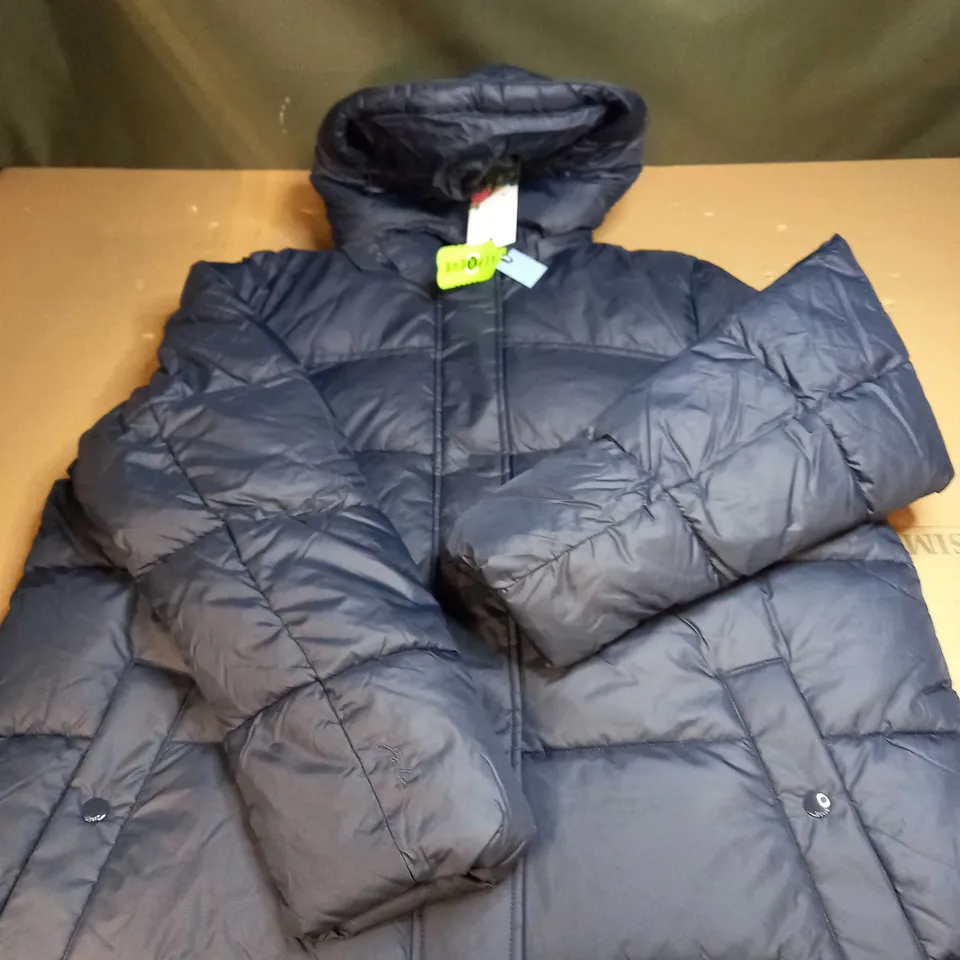 JOULES SHOWERPROOF COAT IN NAVY - UK 16