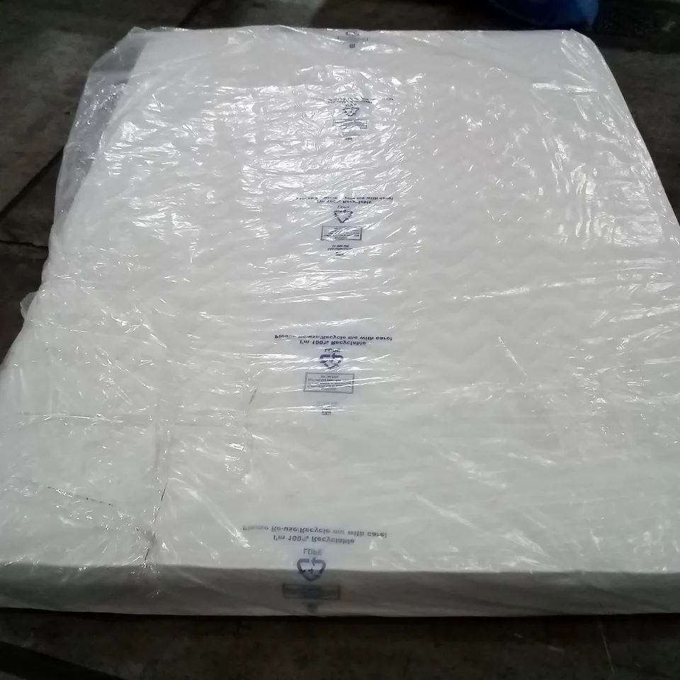 QUALITY BAGGED 5' SERENITY HYBRID COIL AND MEMORY FOAM MATTRESS 