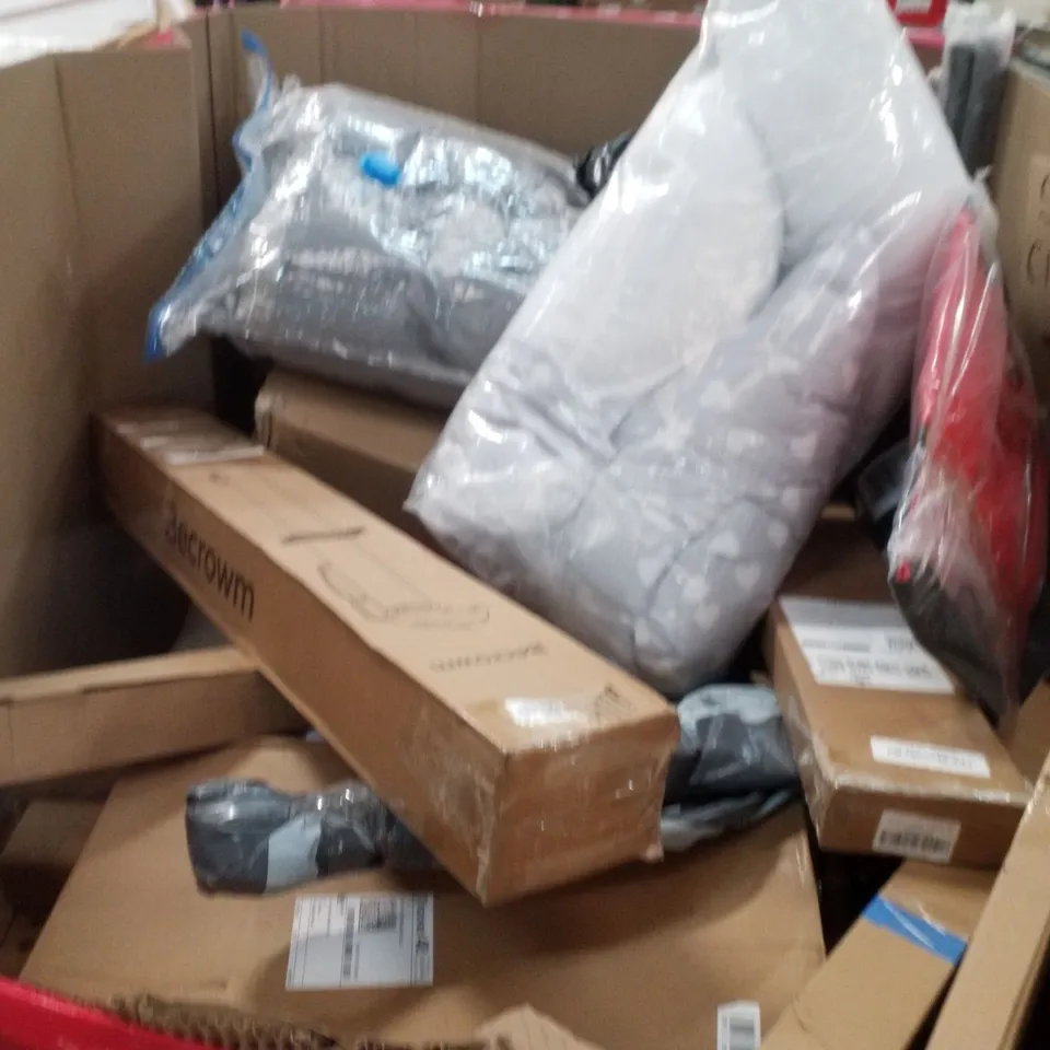 PALLET OF ASSORTED HOUSEHOLD GOODS AND PRODUCTS TO INCLUDE;GOVEE CEILING LIGHT,KIDS SCOOTER,SHOWER SYSTEM