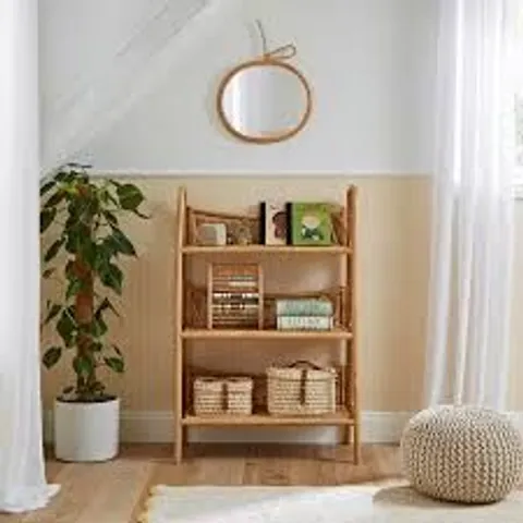 BOXED CUDDLE CO. ARIA SHELVING UNIT SMALL, NATURAL (1 BOX)