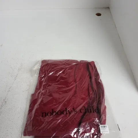 NOBODY'S CHILD RED JERROW TROUSER – UK10 (EU38 US6)