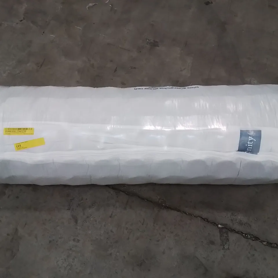 BAGGED SERENITY COMFORT COIL SPRING AND ECO-FOAM HYBRID 135cm DOUBLE MATTRESS 