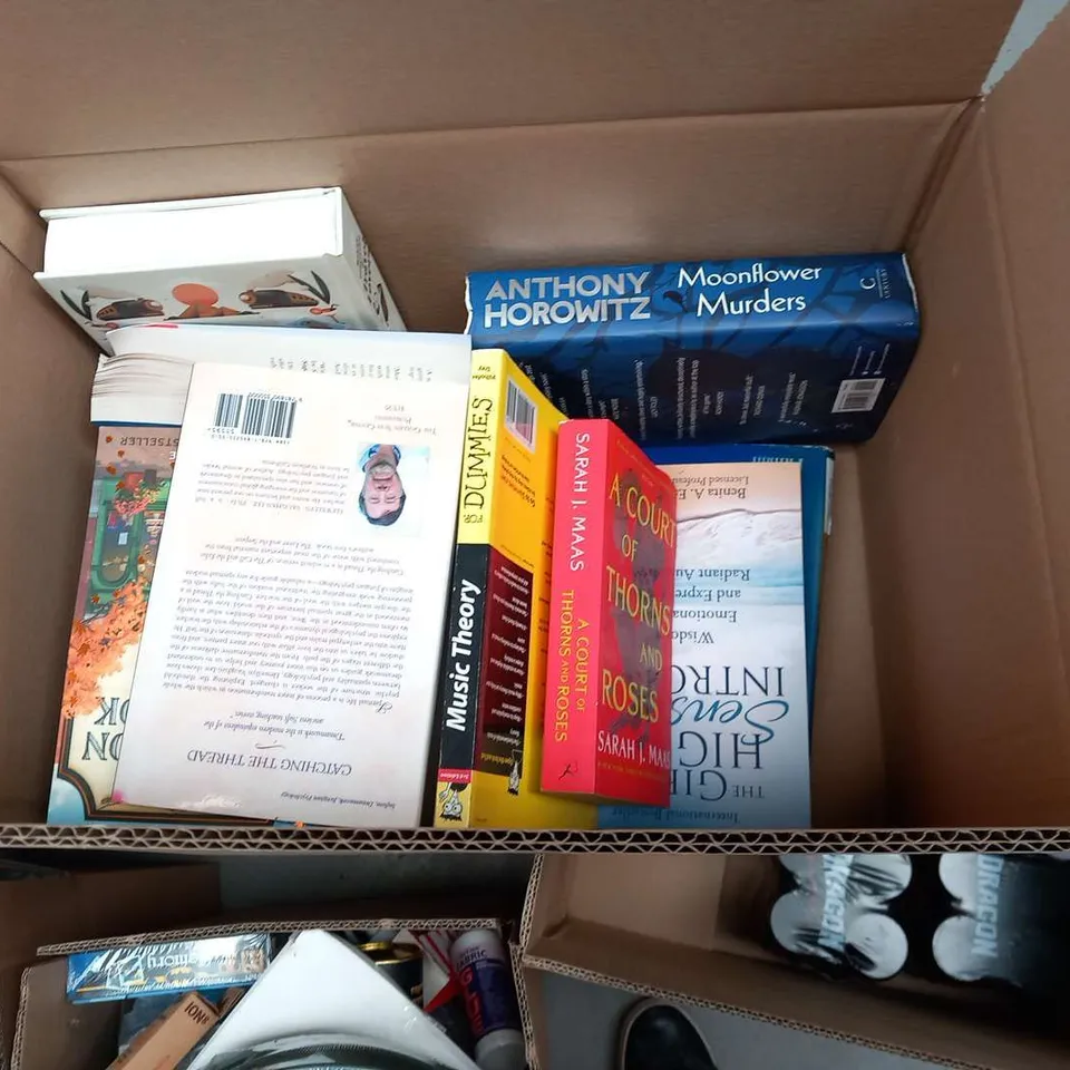 LARGE QUANTITY OF ASSORTED BOOKS TO INCLUDE TITLES SUCH AS; PRICIPLES OF TORT LAW, SHADOWHALL ACADEMY, WELCOME TO THE HYUNAM DOG AND AN INTRODUCTION TO QUAKERISM