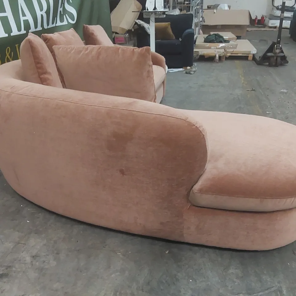 QUALITY DESIGNER DANETTI OTTILIE CORNER CHAISE SOFA 