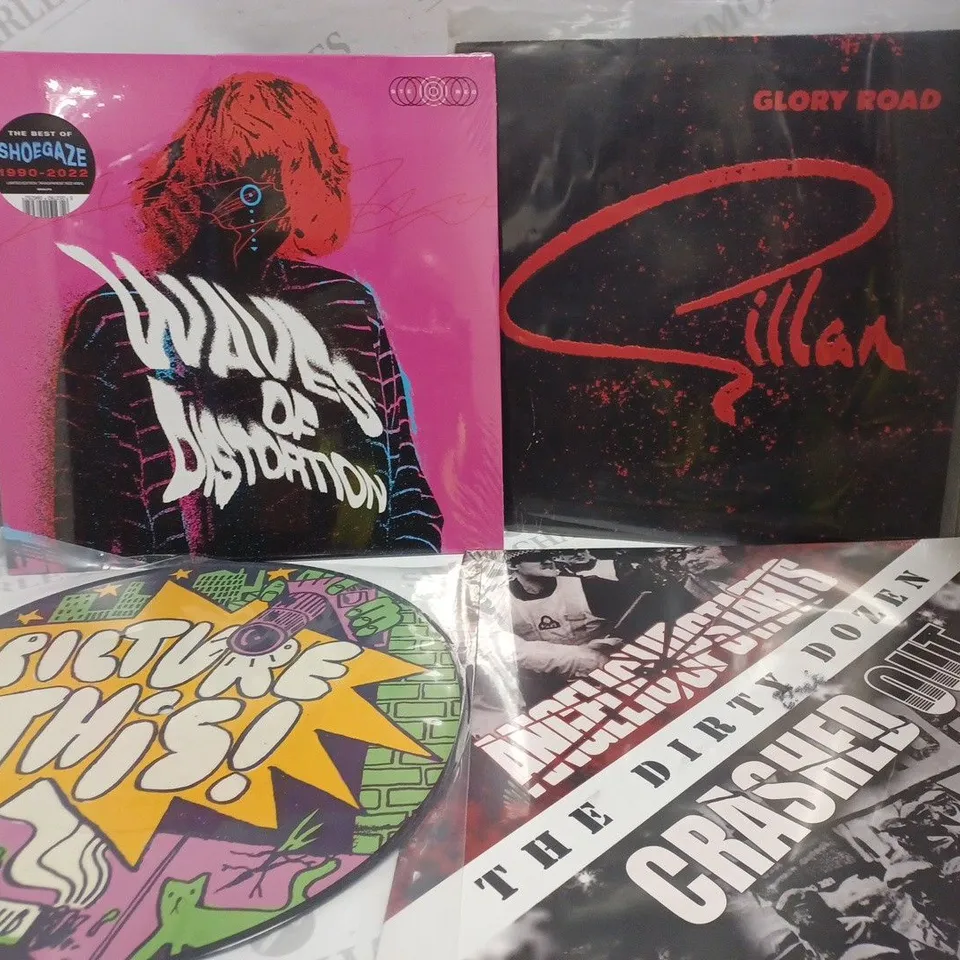 APPROXIMATELY 10 ASSORTED VINYL DISKS FROM VARIOUS ARTISTS 