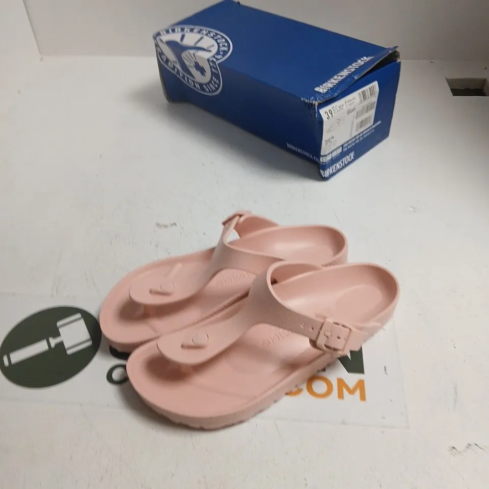 BIRKENSTOCK GIZEH EVA SANDALS – LIGHT ROSE, UK 5.5 (EU 39)