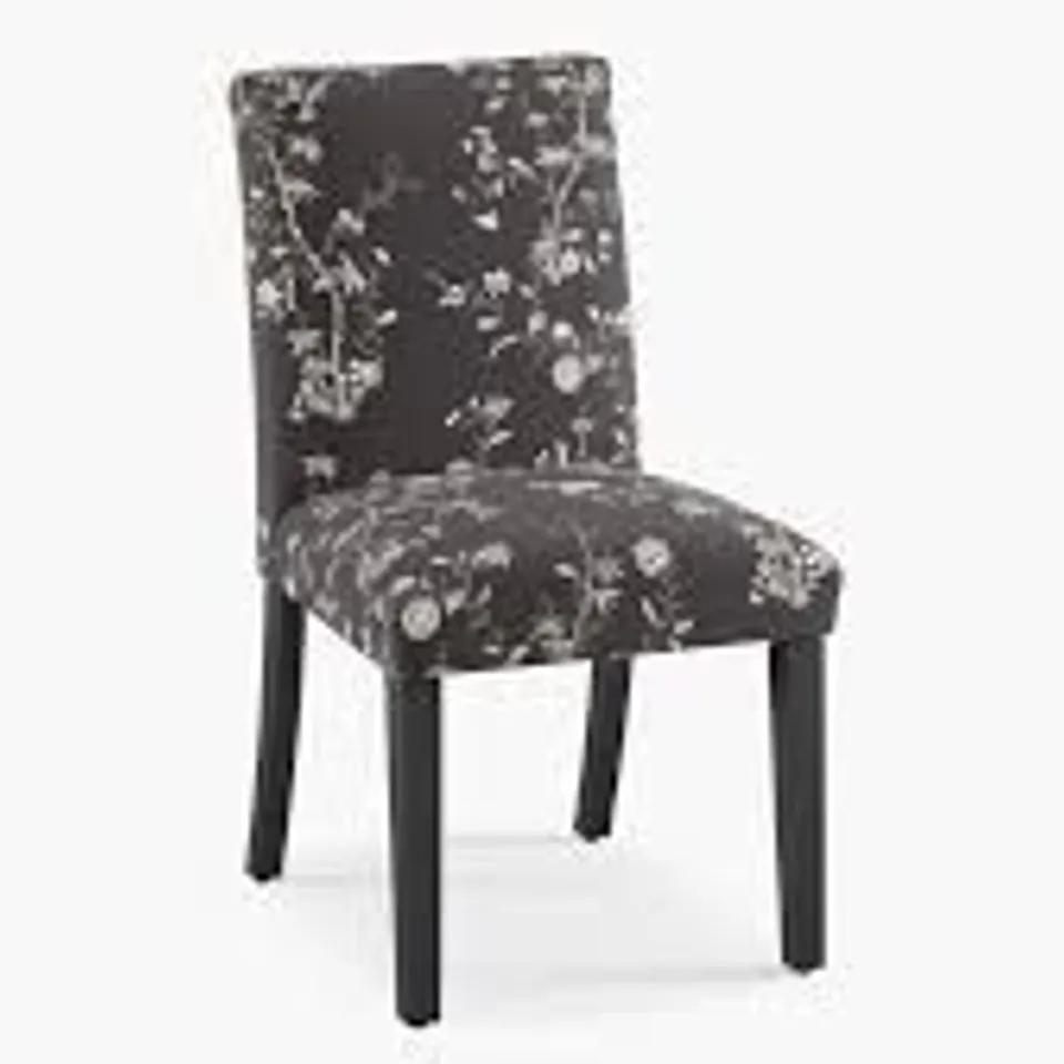 BOXED PAIR OF OXFORD DINING CHAIRS, BLACK [COLLECTION ONLY]