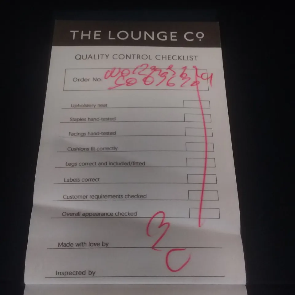 QUALITY BRITISH DESIGNER LOUNGE CO. SOFA DARK BLUE PLUSH FABRIC 