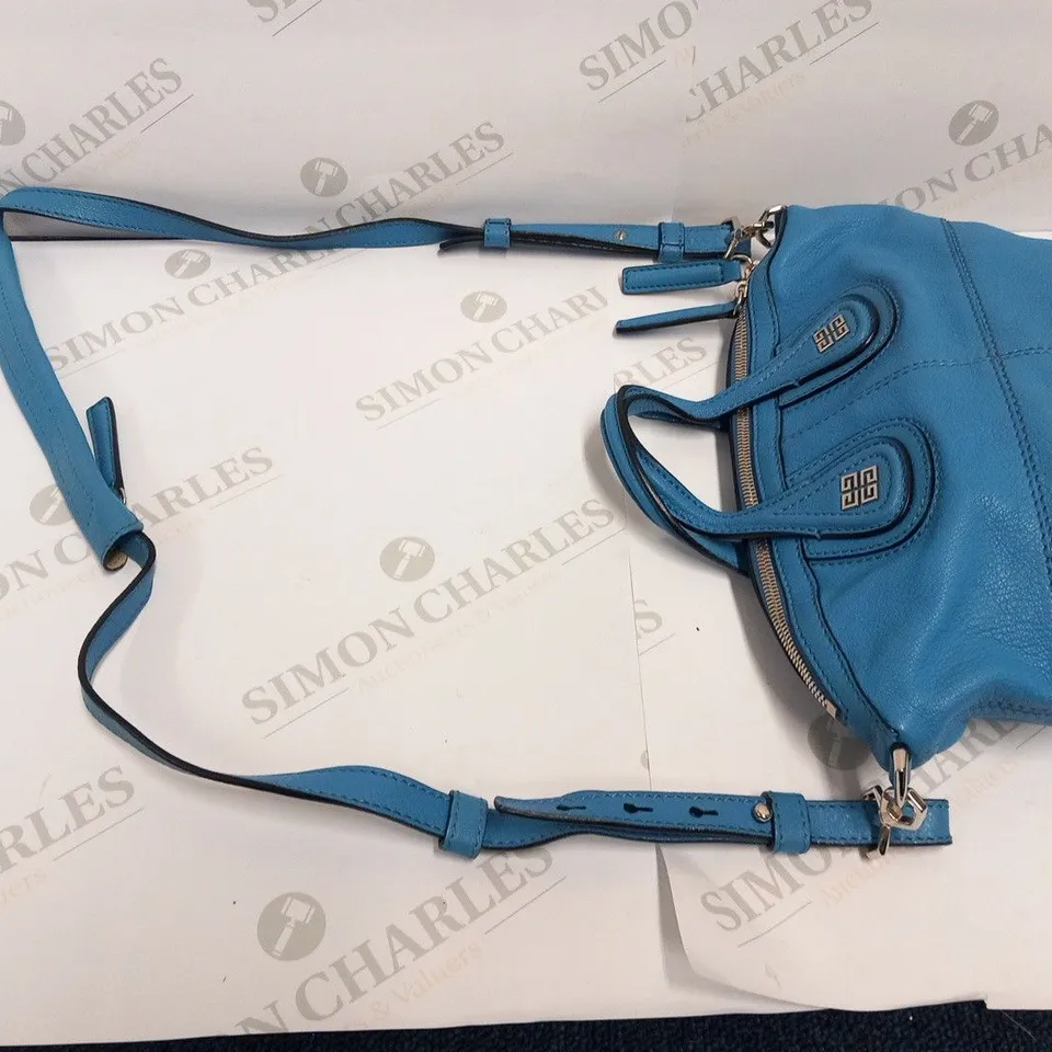 GIVENCHY NIGHTINGALE BLUE HANDBAG